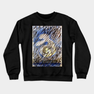 High Resolution Hilma af Klint Primordial Chaos No 1 Group I 1906 Crewneck Sweatshirt